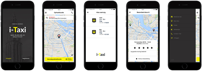 i-Taxi Taxi App Hilversum