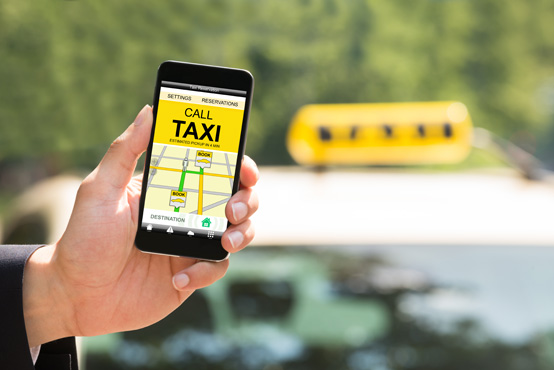 Taxi app i-Taxi het Gooi